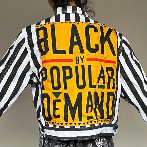 Black by popular 2025 demand jean jacket